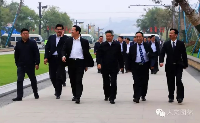 陜西省委常委徐新榮帶隊考察國家文史公園