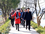 上饒市、區(qū)領導蒞臨廣豐區(qū)水上森林公園項目視察