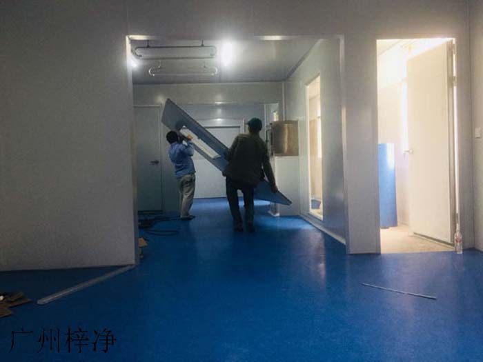 凈化車間裝修工程現(xiàn)場實拍